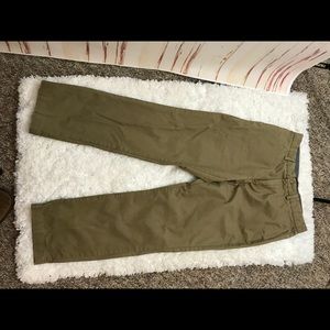 Banana Republic khaki pants.
